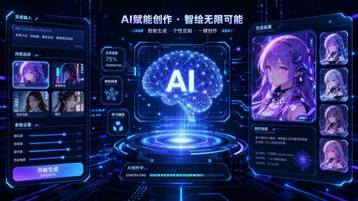 51视频AI赋能动漫创作工具